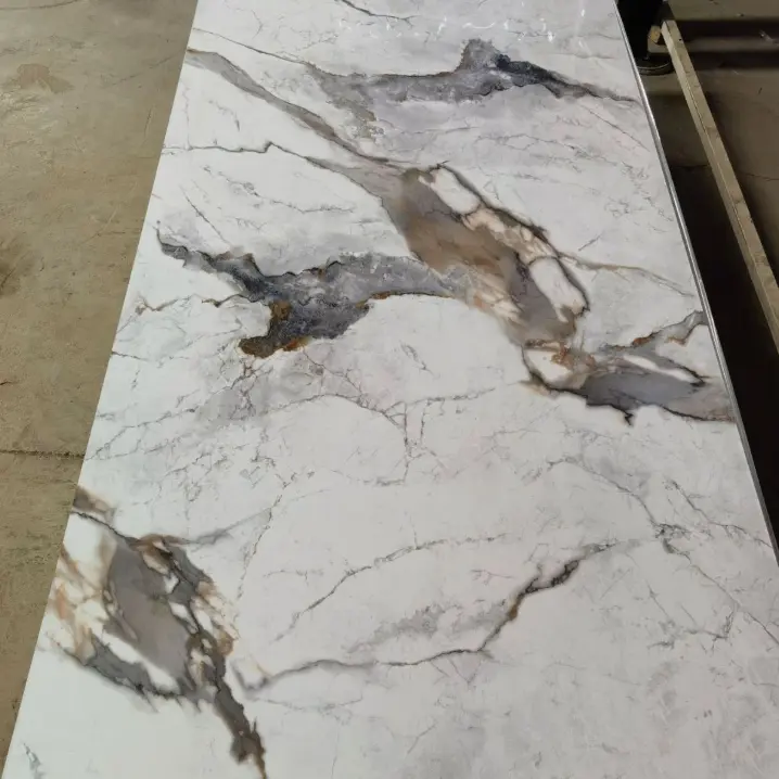Marmor brandsikre paneler buet bord