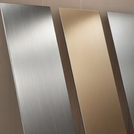 Metal flammehæmmende panel