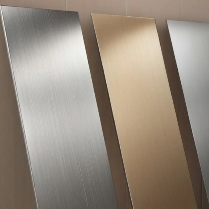 Metal tekstureret finerpanel